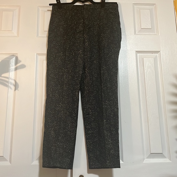 Theyskens Theory Padgette Gold Embellished Trousers - Picture 3 of 8